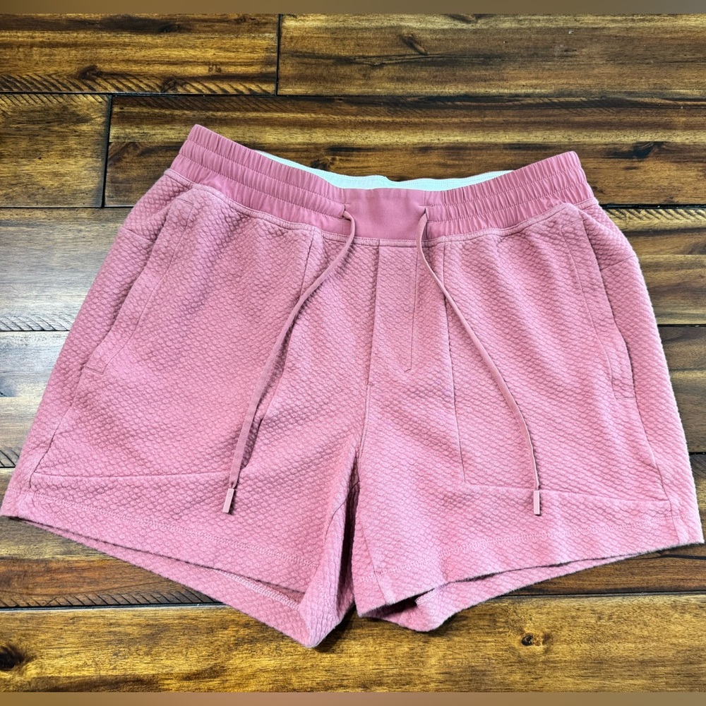Lululemon Textured Cotton Shorts